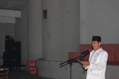 Sambutan dari wakil walikota Padangpanjang
